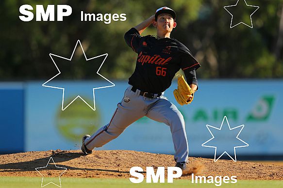 PHOTO: James Worsfold / SMP IMAGES / Baseball Australia | Action from the Australian Baseball League 2019/20 Round 2 clash between the Perth Heat v Canberra Cavalry played at Perth Harley-Davidson ballpark, Perth, Western Australia